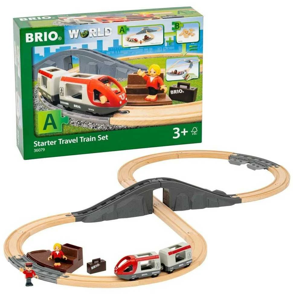 Brio Railway BRIO pradinis kelionių traukinio rinkinys, 36079