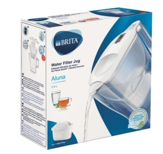 Vandens filtravimo indas BRITA Aluna 2.4L memo, baltas