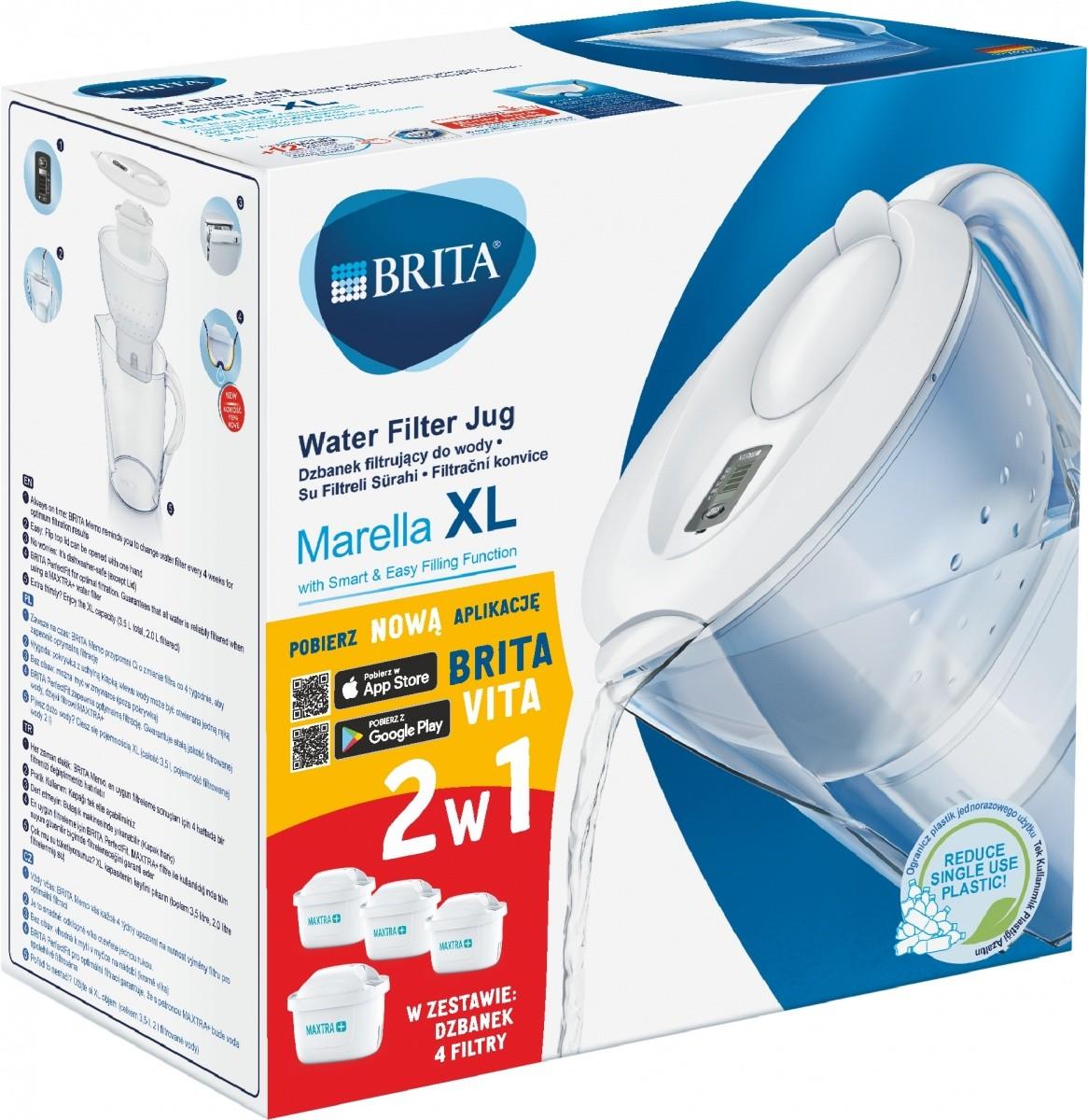 Brita Marella PF XL + 4 filtrai Maxtra Pure Performance