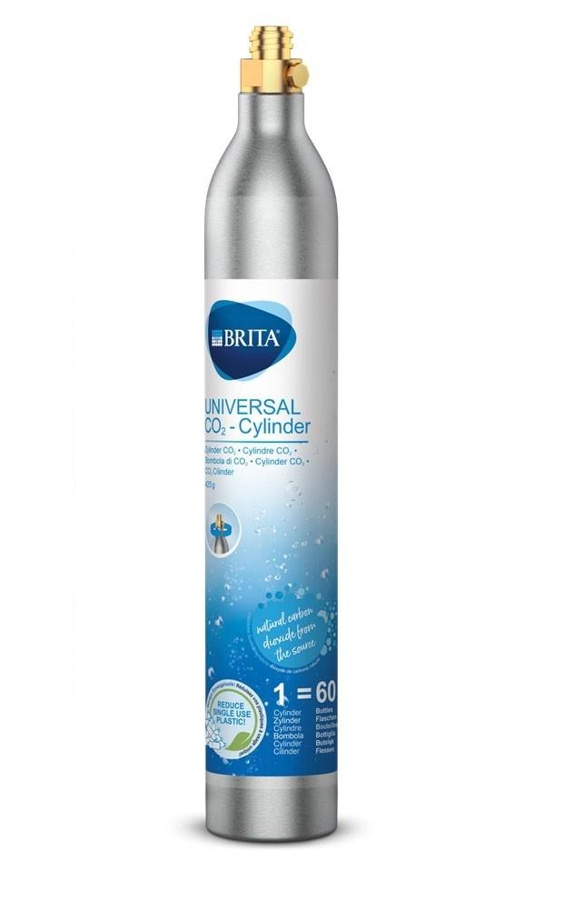 BRITA SodaOne CO2 angliarūgštės cilindras, 425 g, 60l