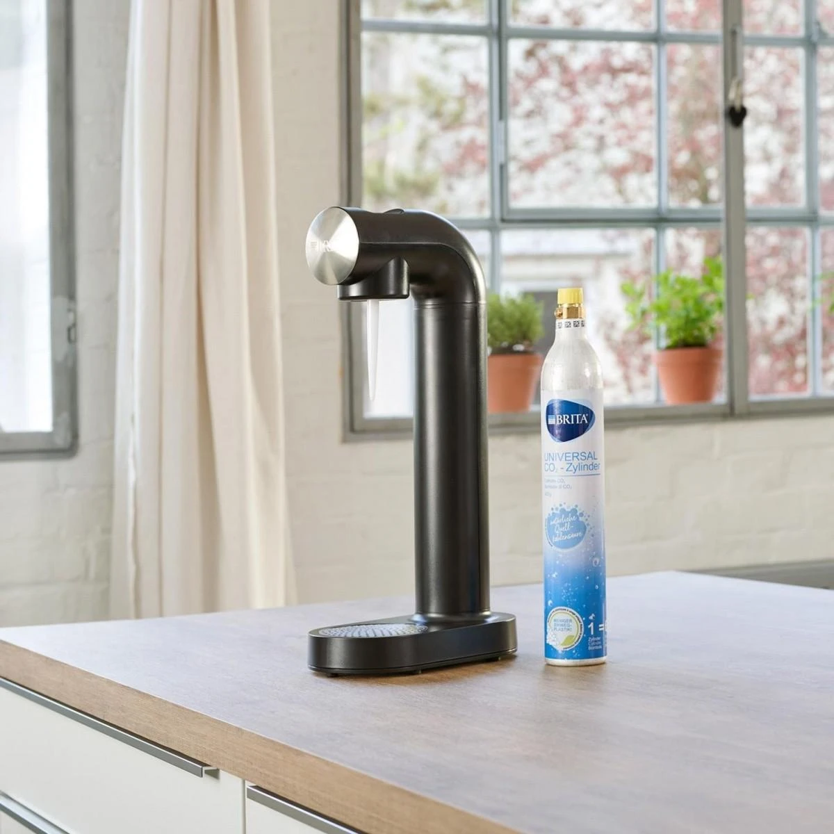 BRITA SodaOne CO2 angliarūgštės cilindras, 425 g, 60l