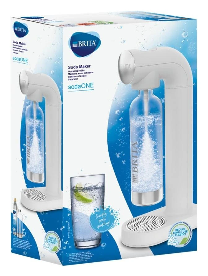 Brita sodaOne baltas Soda Maker Set