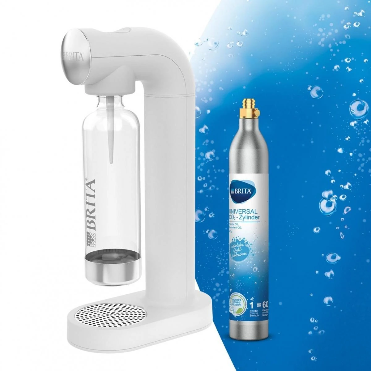Brita sodaOne baltas Soda Maker Set