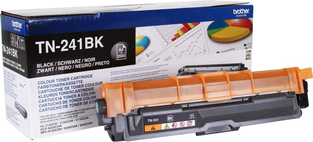 Brother TN-241BK | Toneris Cartridge | Juodas