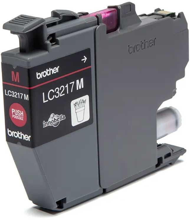 BROTHER LC3217M rausvo rašalo kasetė, 550 psl.