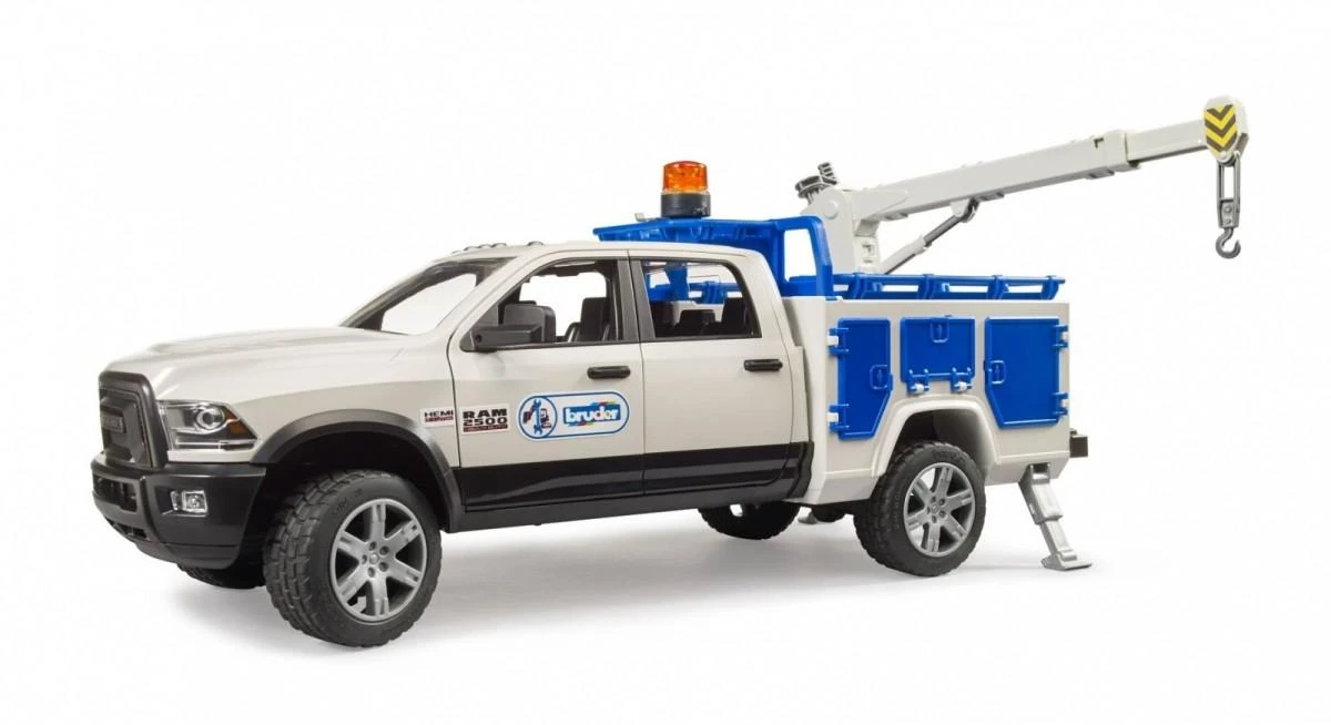 BRUDER 1:16 RAM 2500 tarnybos automobilis, 02509