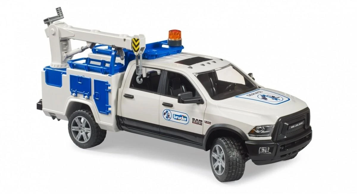 BRUDER 1:16 RAM 2500 tarnybos automobilis, 02509