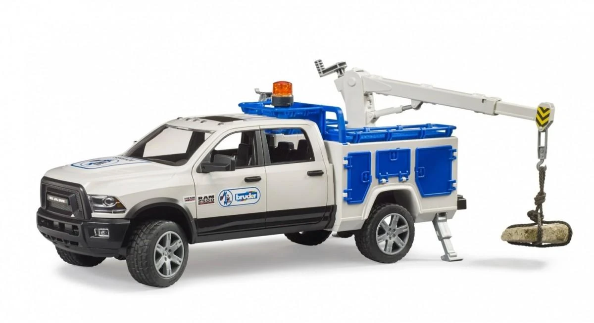 BRUDER 1:16 RAM 2500 tarnybos automobilis, 02509