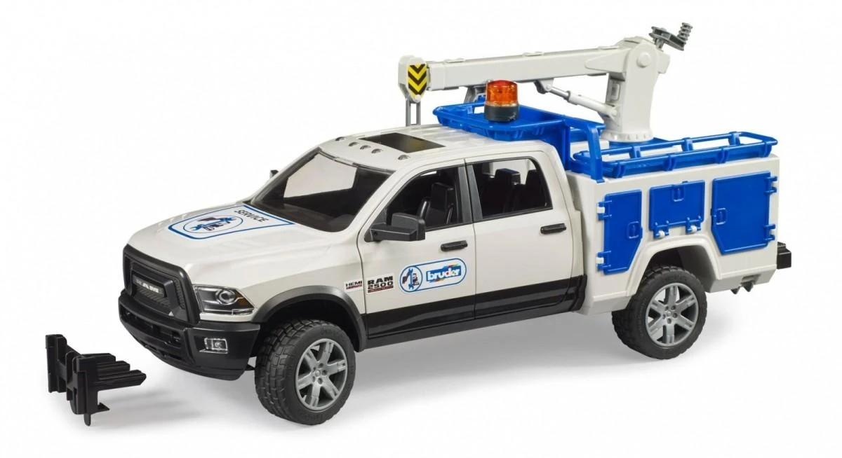 BRUDER 1:16 RAM 2500 tarnybos automobilis, 02509