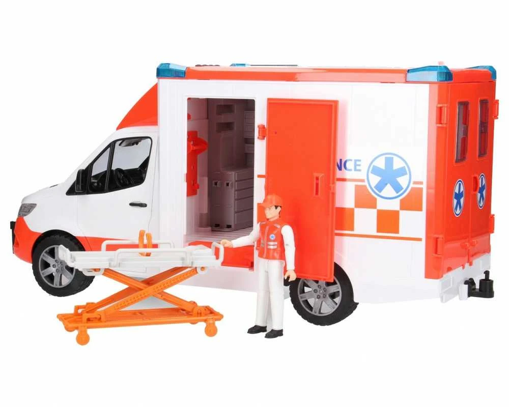 BRUDER MB Sprinter greitoji pagalba su vairuotoju, 02676