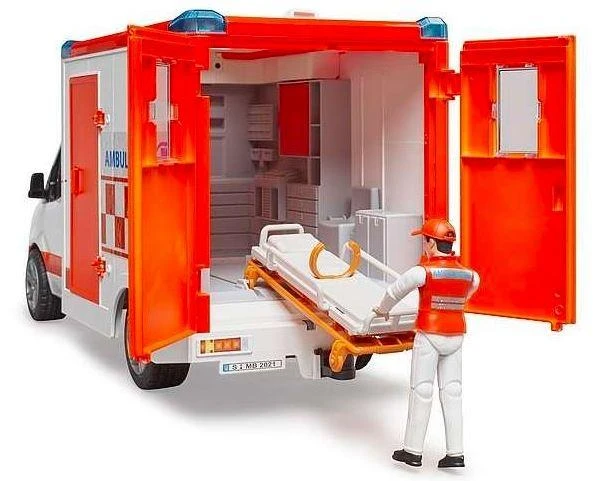 BRUDER MB Sprinter greitoji pagalba su vairuotoju, 02676