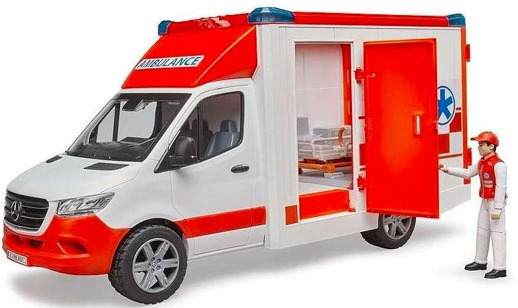 BRUDER MB Sprinter greitoji pagalba su vairuotoju, 02676