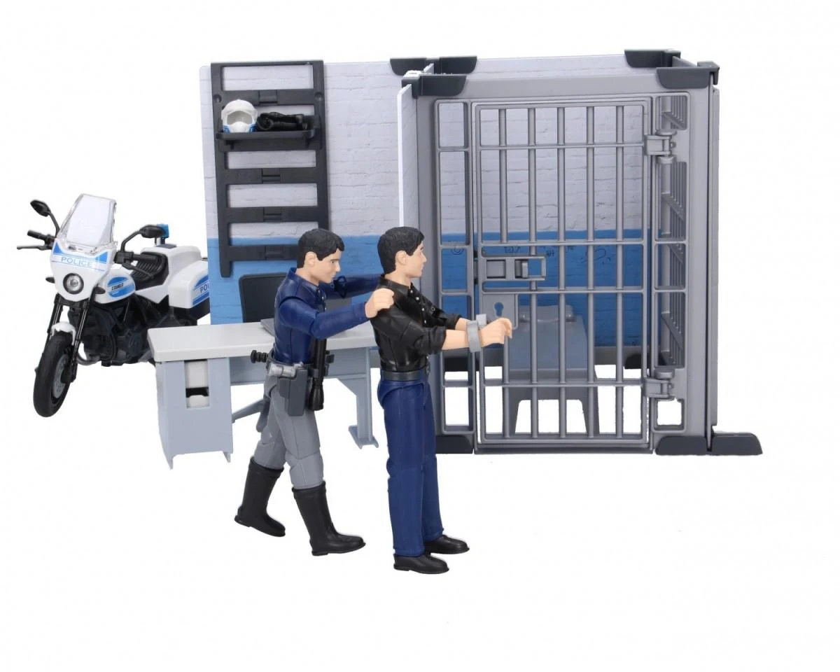 BRUDER 1:16 policijos nuovada su policijos motociklu, 62732