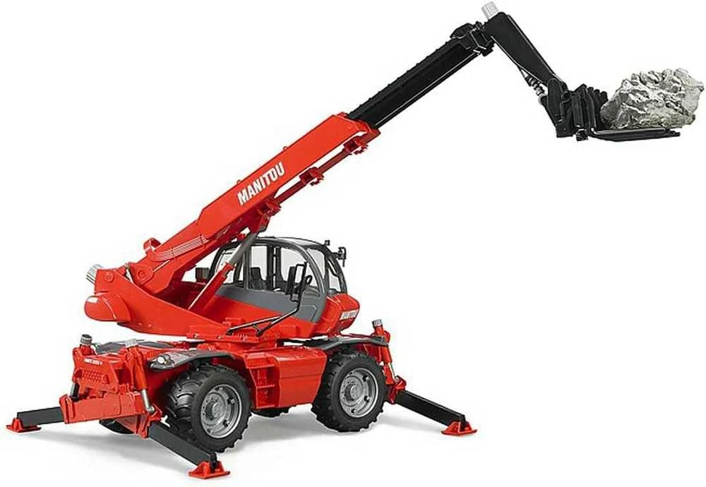 Pojazd BRUDER krautuvas Manitou Telescopic MRT 2150 (su aksesuarais), 2129