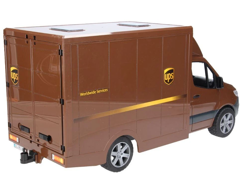 BRUDER MB Sprinter UPS su vairuotoju ir priedais, 02678