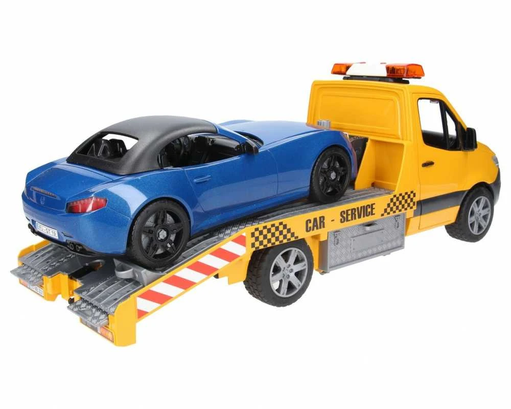 BRUDER MB Sprinter autovežis su rodsteriu, 02675