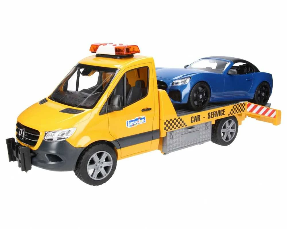 BRUDER MB Sprinter autovežis su rodsteriu, 02675