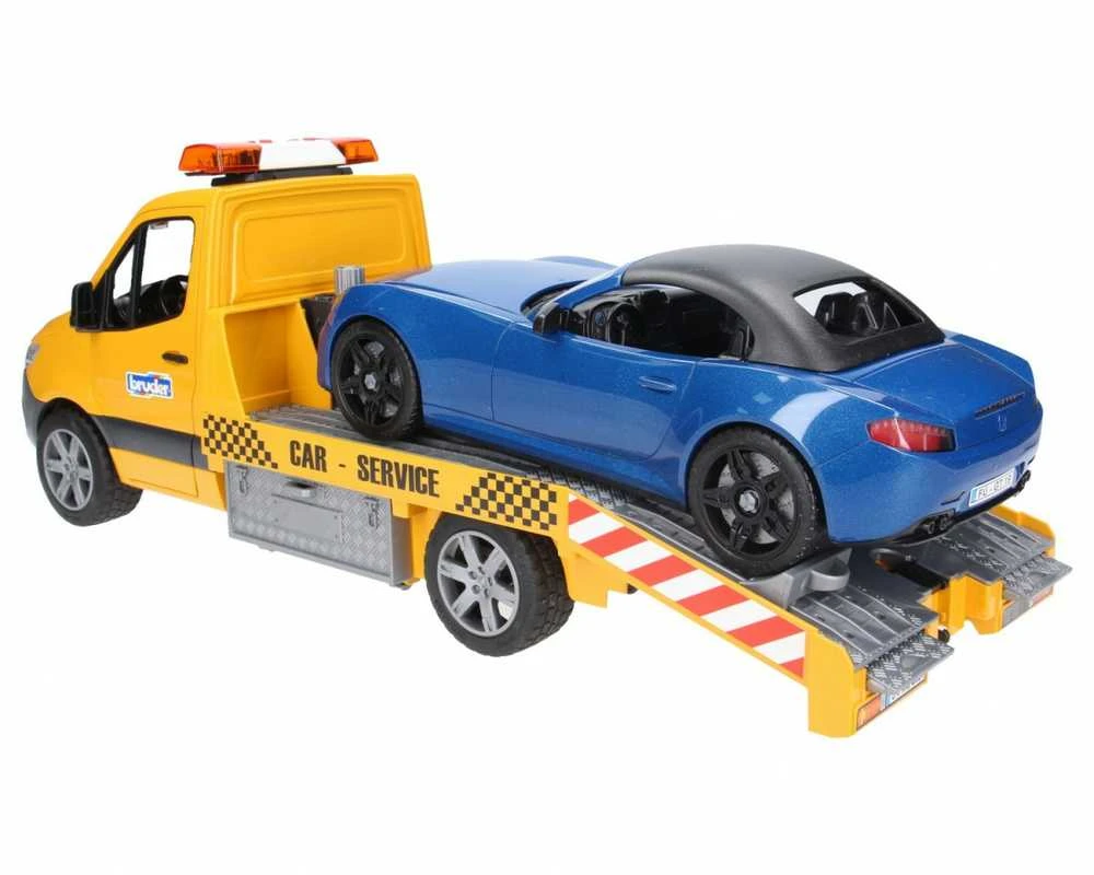 BRUDER MB Sprinter autovežis su rodsteriu, 02675