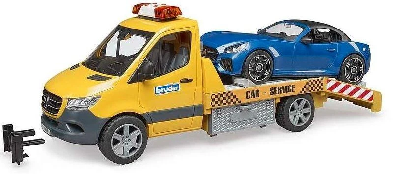 BRUDER MB Sprinter autovežis su rodsteriu, 02675