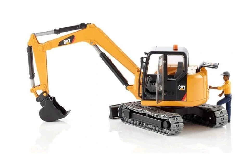 Bruder Minikoparka CAT BR-02466 geltona