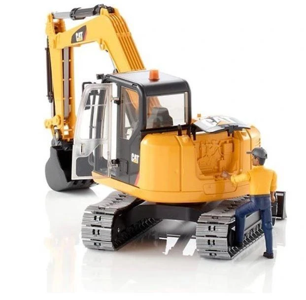 Bruder Minikoparka CAT BR-02466 geltona