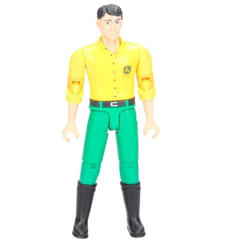 BRUDER traktorius John Deere Lawn su priekaba ir sodininku, 62104