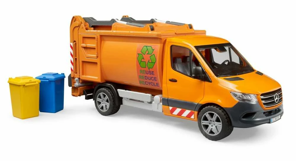 Bruder - MB Sprinter komunalinių atliekų smulkintuvas (02682)