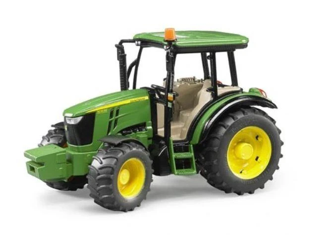 BRUDER John Deere 5115 M su priekaba 02108