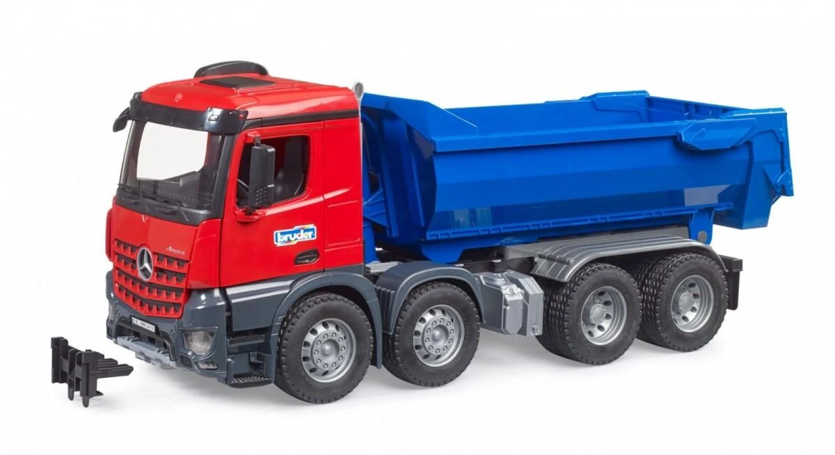 BRUDER 03621 Mercedes-Benz savivartis su pakeliama priekaba