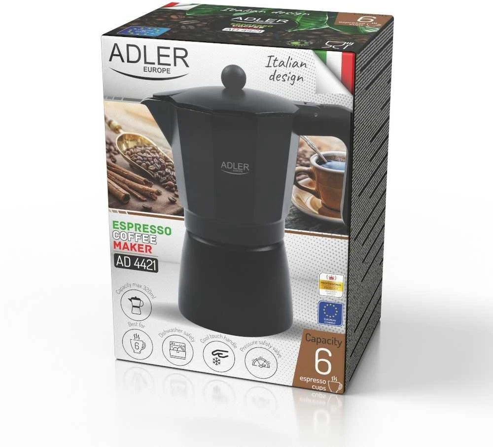 Adler | Espresso | AD 4421 | Juodas