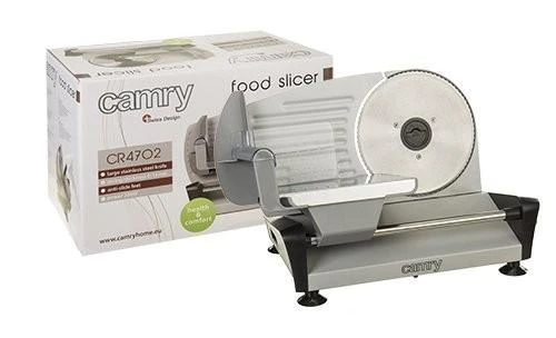 Camry | Food slicers | CR 4702 | Nerūdijantis plienas | 200 W | 190 mm
