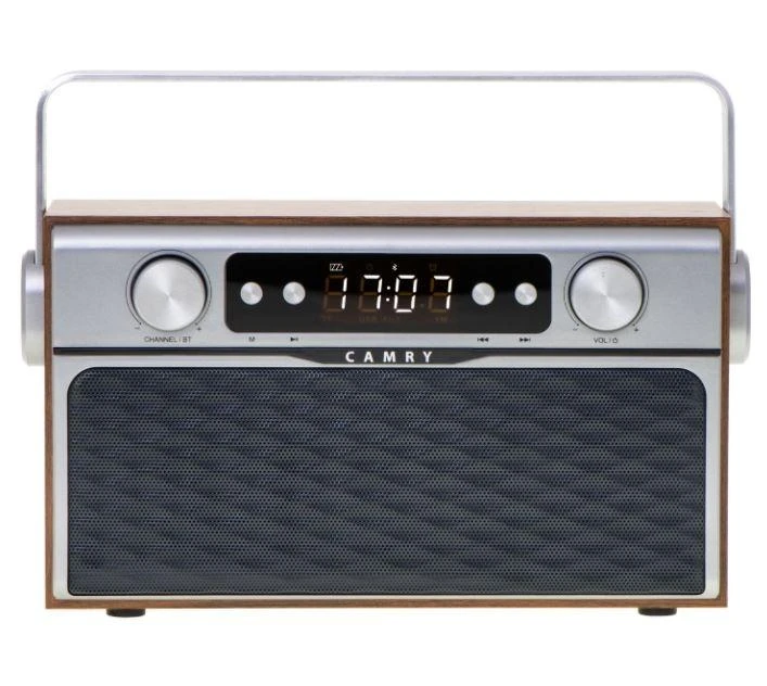 Radijas su Bluetooth Camry CR-1183, Rudos spalvos