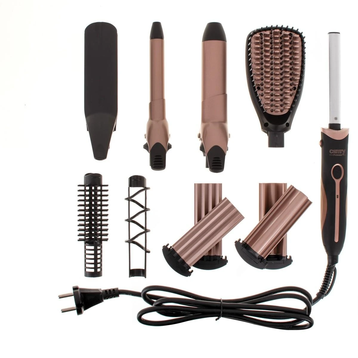 Camry | Hair Styler | CR 2024 | 1200 W | Juodas/Rose auksinis