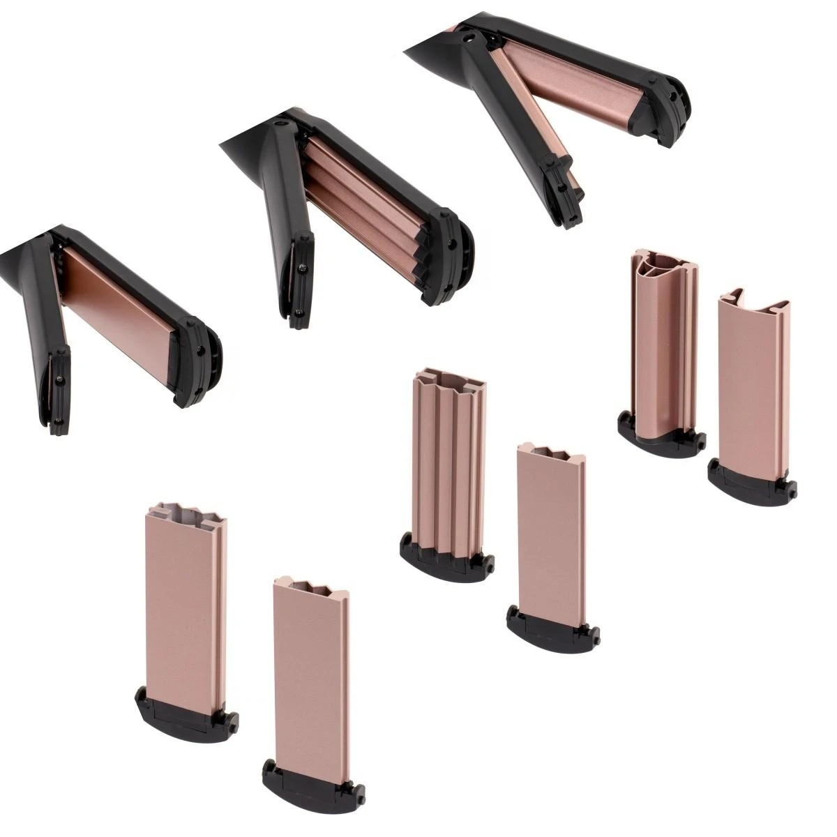 Camry | Hair Styler | CR 2024 | 1200 W | Juodas/Rose auksinis