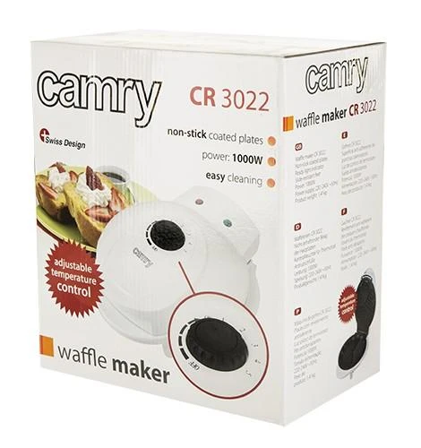Vaflinė CAMRY CR3022, 1000 W