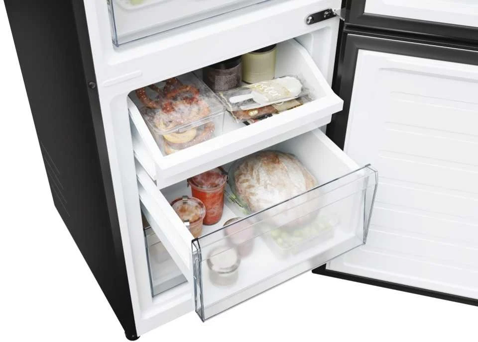 Candy Šaldytuvas | CNCQ2T518EB | Energy efficiency class E | Free standing | Combi | Height 182.5 cm | No Frost system | Šaldytuvas net capacity 197 L | Šaldiklis net capacity 82 L | 38 dB | Juodas