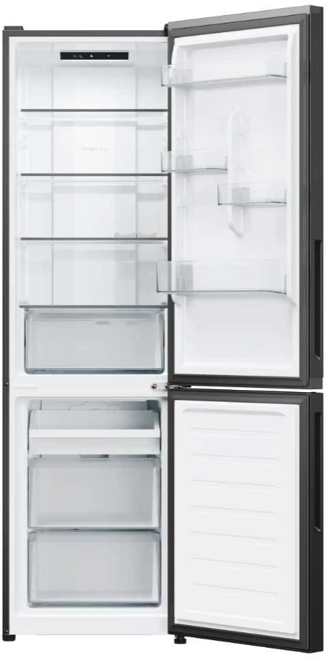Candy Šaldytuvas | CNCQ2T518EB | Energy efficiency class E | Free standing | Combi | Height 182.5 cm | No Frost system | Šaldytuvas net capacity 197 L | Šaldiklis net capacity 82 L | 38 dB | Juodas