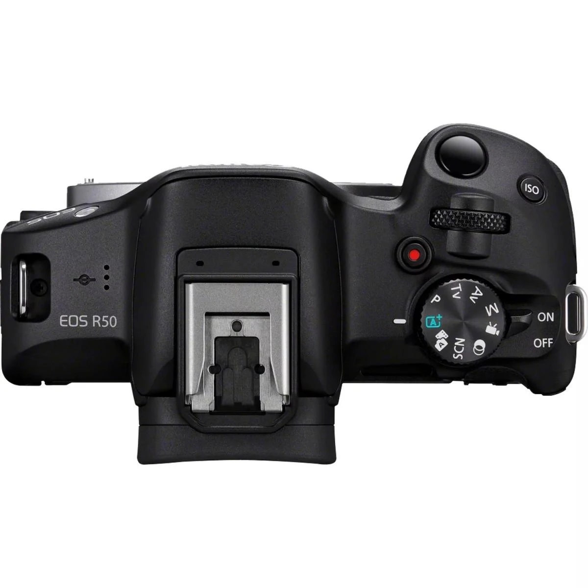 „Canon“ | EOS R50 + RF-S 18–45 mm „CREATOR“ rinkinys (SIP) | 24,2 megapikselių | Vaizdo stabilizatorius | ISO jautrumas (maks.) 32000 | Ekrano įstrižainė 2,95 colio | „Wi-Fi“ | Vaizdo įrašymas | Automatinis, rankinis | CMOS | Juodas