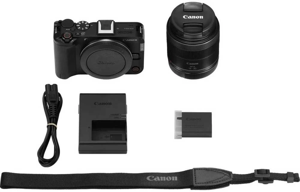 „Canon EOS R50 V“ + RF-S 14-30 mm F4-6.3 IS STM PZ