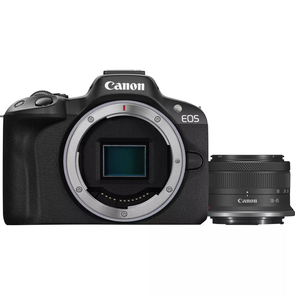 Canon EOS R50 + RF-S 18-45mm IS STM (Juodas)