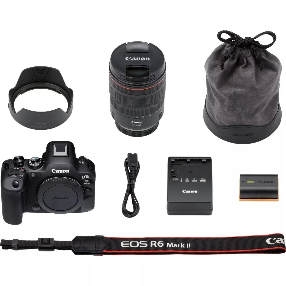 „Canon EOS R6 Mark II“ + RF 24-105 mm F4 L IS USM