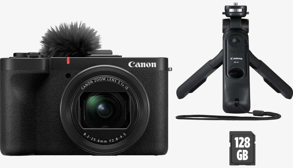 „Canon PowerShot V1“ vaizdo tinklaraščio kūrimo rinkinys
