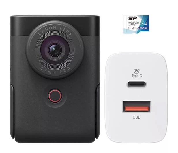 Canon Powershot V10 VLOG STARTER KIT sidabrinis