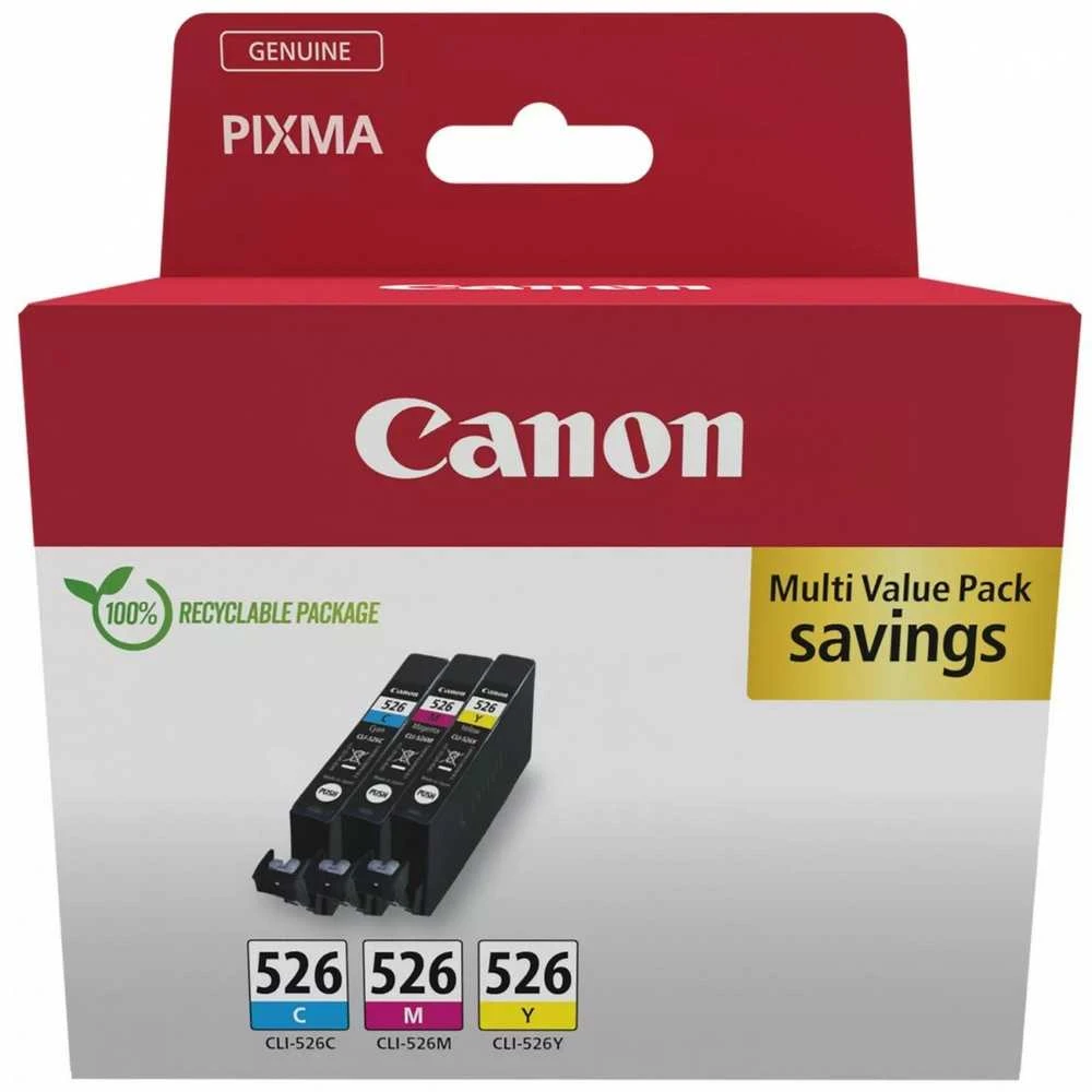Canon CLI-526 | Rašalo kasetės | Sudėtinė pakuotė
