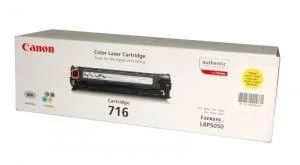 „Canon“ rašalo kasetė 716, geltona