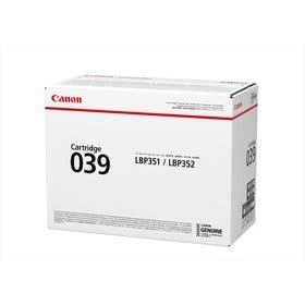 Canon 039 Originalus Juoda 1 vnt