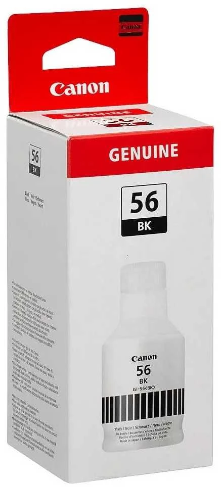 Canon GI-56BK (4412C001) Rašalo papildymo buteliukas, Juoda