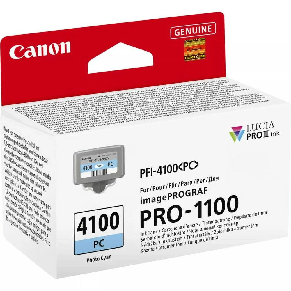 Originalus Canon rašalas / kasetė PFI-4100 PC, 6781C001, foto žydra, 80ml