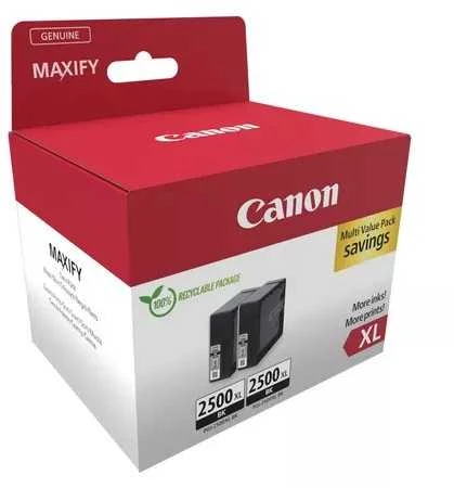 CANON PGI-2500XL rašalo kasetė BK TWIN