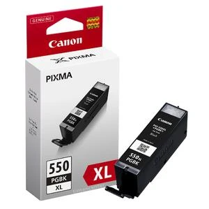 CANON 1LB PGI-550XL PGBK rašalo kasetė juodas standartinės talpos 500 puslapių 1 pak. XL